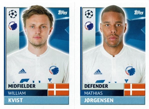 Topps Champions League 2016/17 - stickers