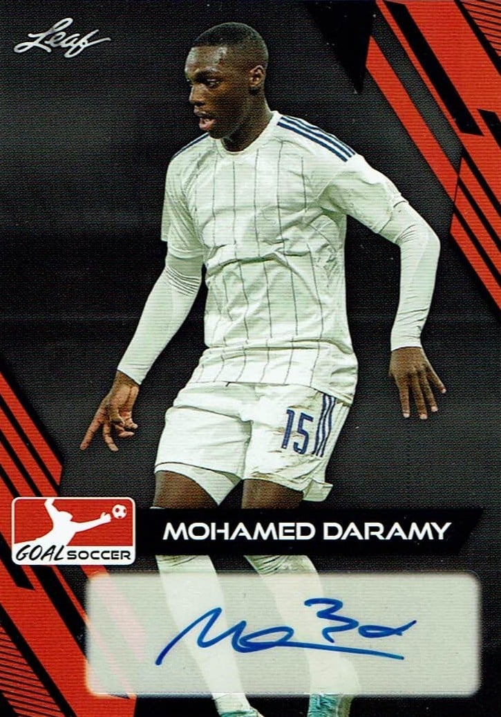 Mohamed Daramy
2023 Leaf Goal Soccer
card no. BA-MD1
