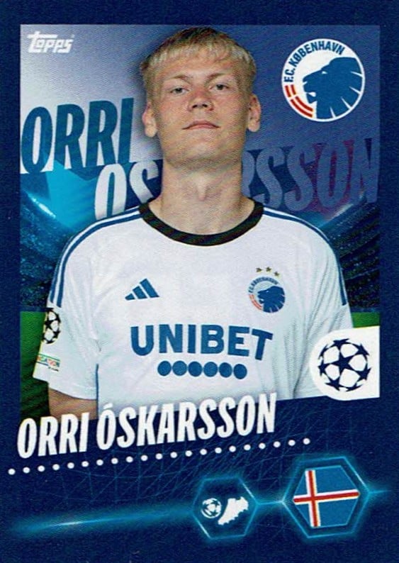 Orri Oskarsson
sticker no. 556