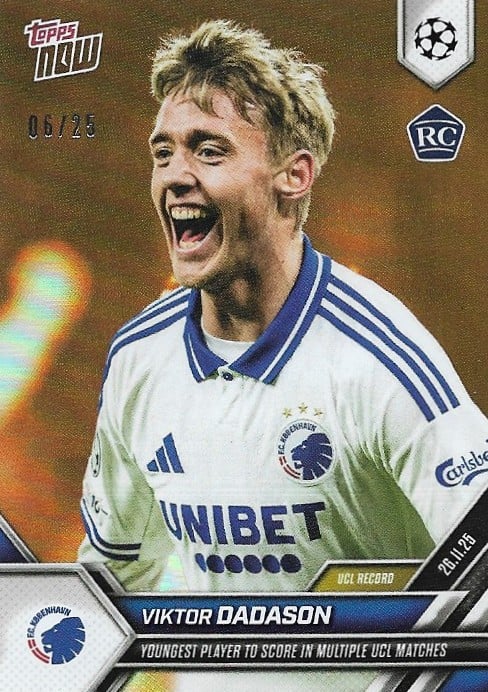 Topps Now Champions League 2025/26