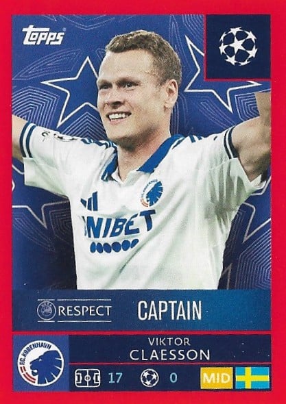 Viktor Claesson
Red variant
sticker no. 493