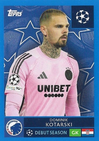 Dominik Kotarski
Blue variant
sticker no. 494