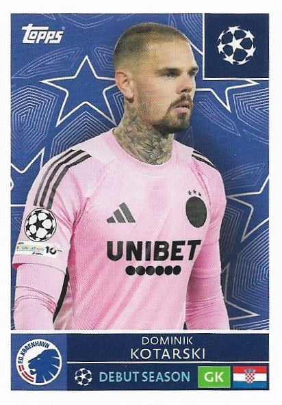 Dominik Kotarski
Regular variant
sticker no. 494