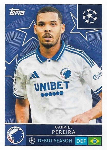 Gabriel Pereira
Regular variant
sticker no. 496