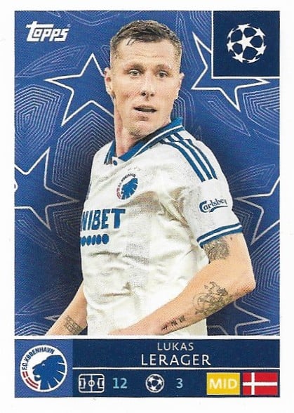 Lukas Lerager
Regular variant
sticker no. 499