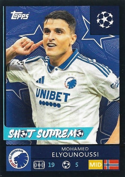Mohamed Elyounoussi
Black variant
sticker no. 500