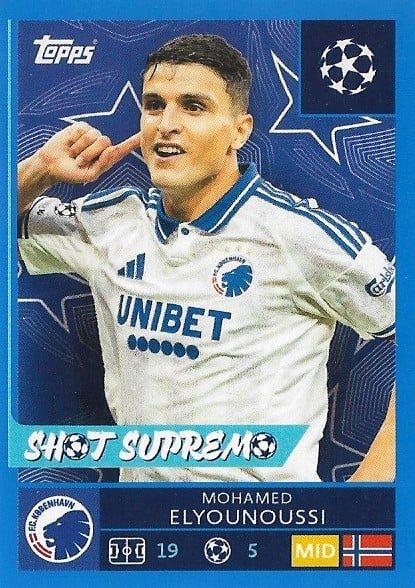 Mohamed Elyounoussi
Blue variant
sticker no. 500