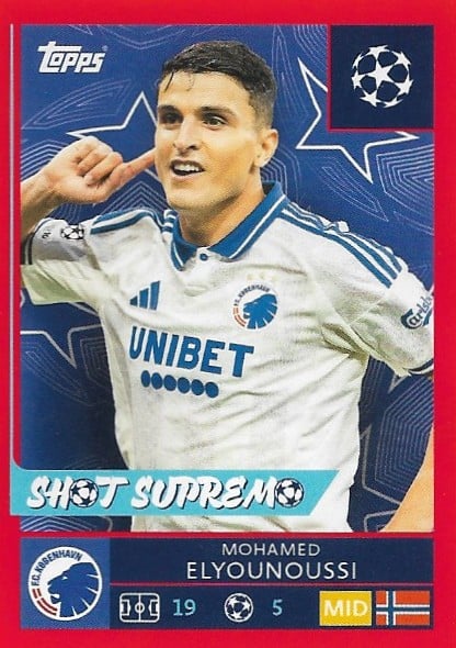 Mohamed Elyounoussi
Red variant
sticker no. 500