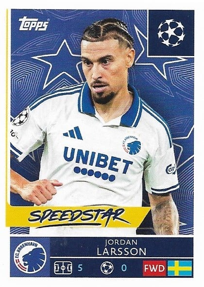 Jordan Larsson
Regular variant
sticker no. 502