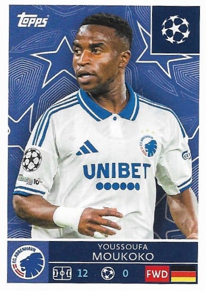 Youssoufa Moukoko
Regular variant
sticker no. 503