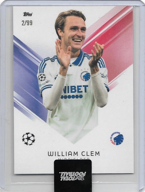 William Clem
Base /99
card no. 1090
(series 2)