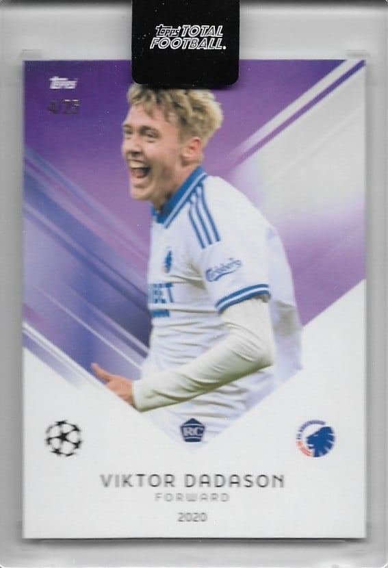 Viktor Dadason
Purple /25
card no. 2020
(series 4)