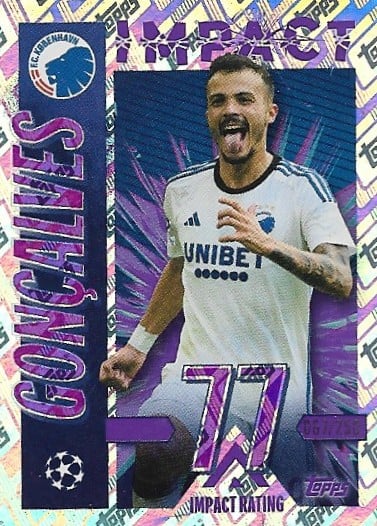 Diogo Goncalves (impact)
Power Purple /250
sticker no. 559
