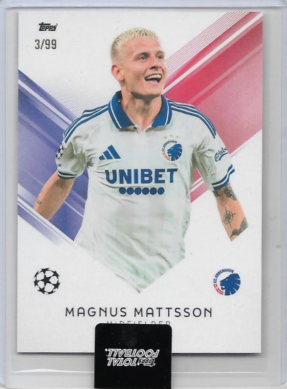 Magnus Mattsson
Base /99
card no. 1091
(series 2)