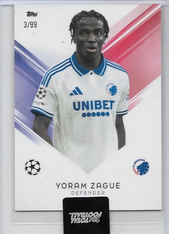 Yoram Zague
Base /99
card no. 1088
(series 2)