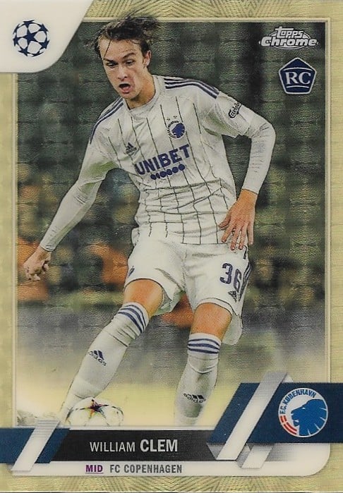 William Clem
Superfractor 1/1
card no. 139