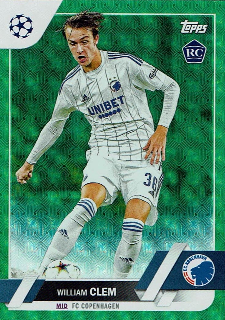 Topps Uefa Club Competitions Jade 2022/23