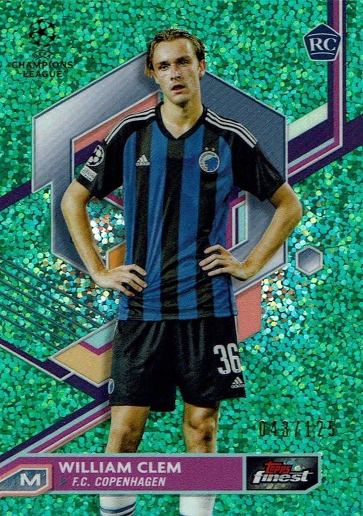 William Clem
Green Speckle Refractor /125
card. no. 111
