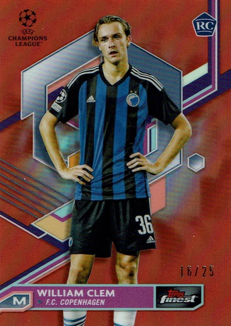 William Clem
Orange Refractor /25
card. no. 111