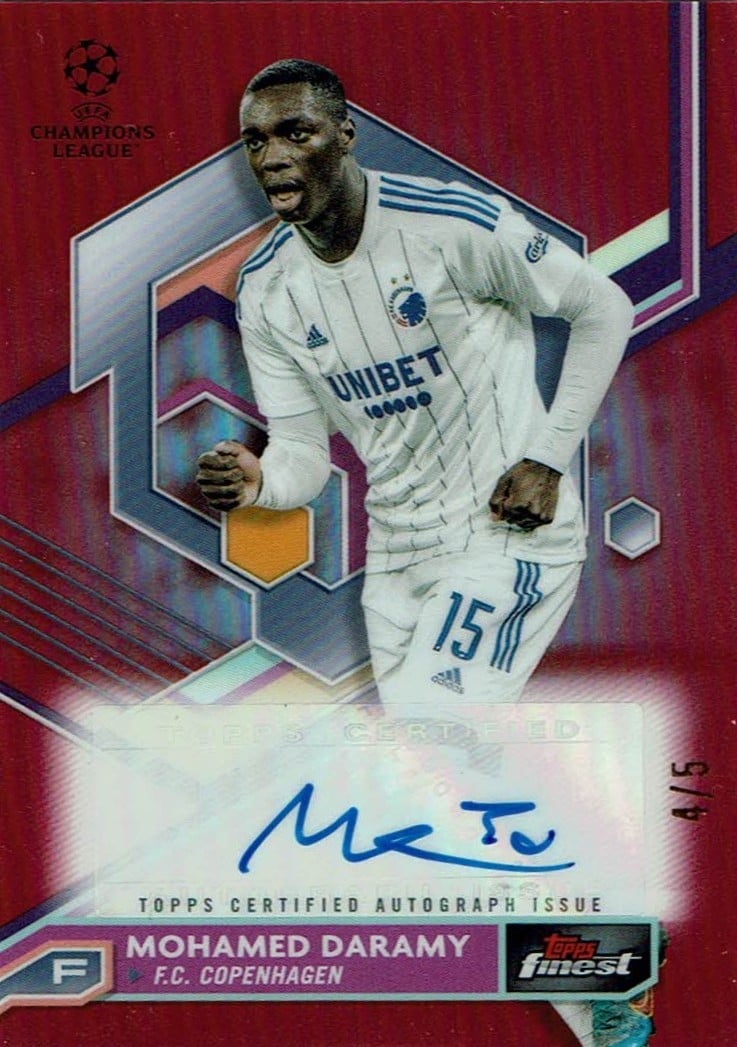Mohamed Daramy
Auto Red Refractor /5
card. no. A-MD