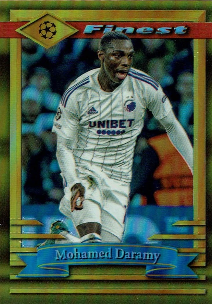 Mohamed Daramy
Gold Refractor /50
card no. 92