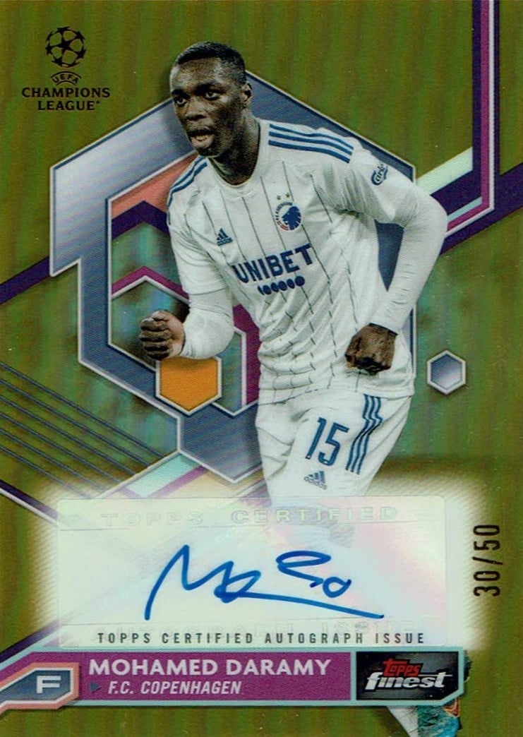 Mohamed Daramy
Auto Gold Refractor /50
card. no. A-MD