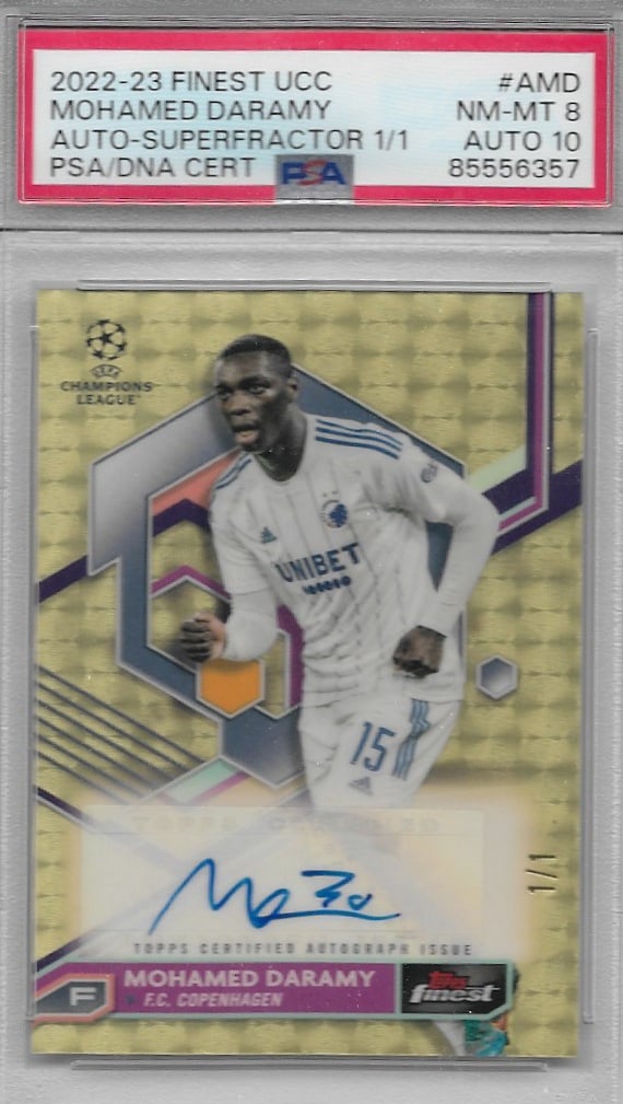Topps Finest Uefa Club Competitions 2022/23