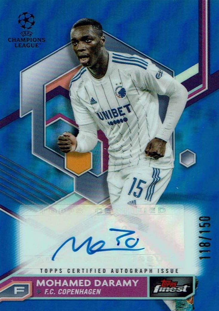 Mohamed Daramy
Auto Blue Refractor /150
card. no. A-MD
