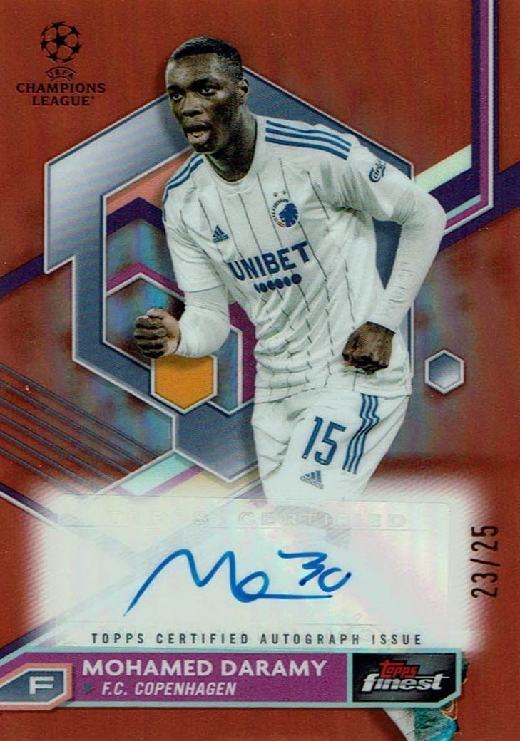 Mohamed Daramy
Auto Orange Refractor /25
card. no. A-MD