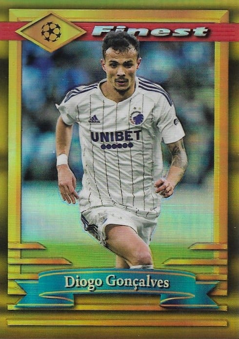 Diogo Goncalves
Gold Refractor /50
card no. 71