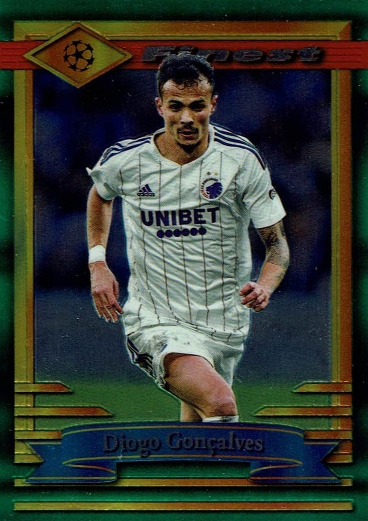 Diogo Goncalves
Base
card. no. 71
