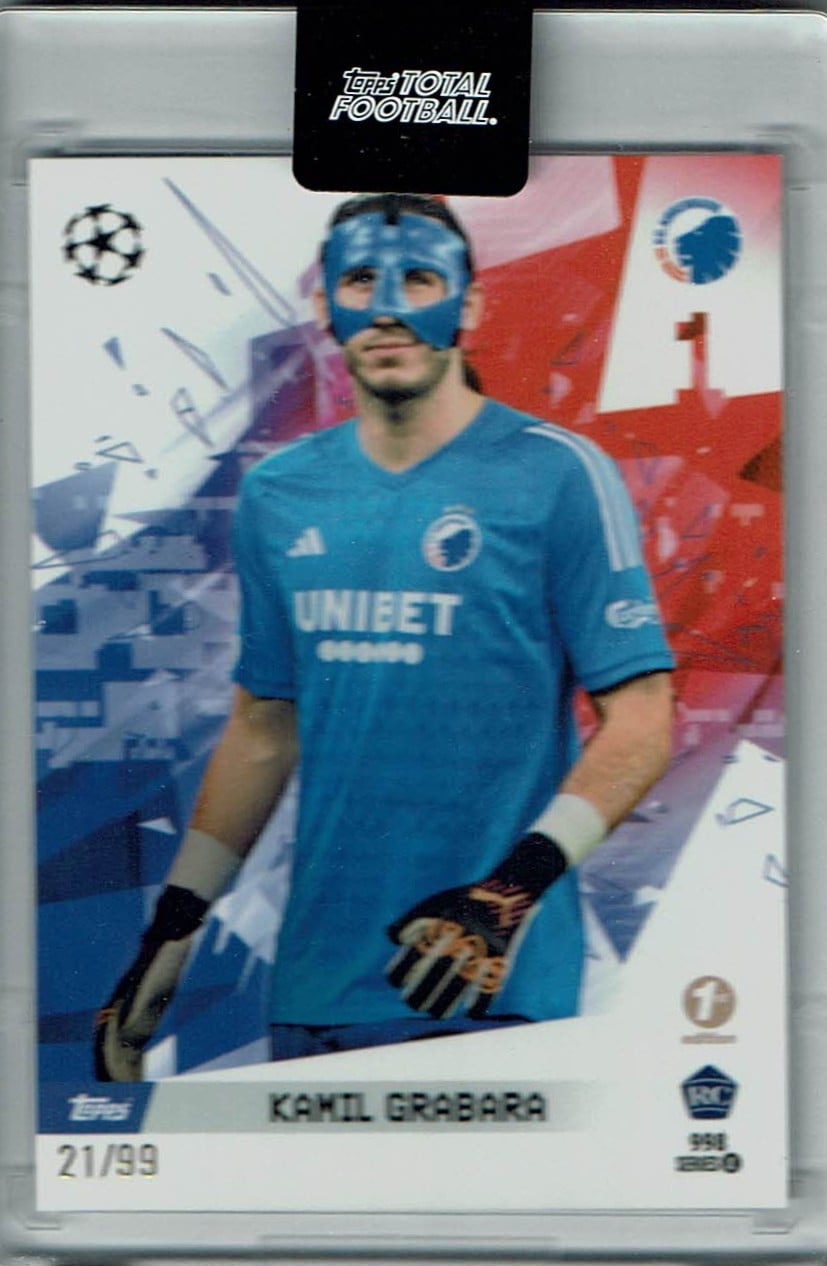 Kamil Grabara
Base /99
card no. 998
printrun = 35