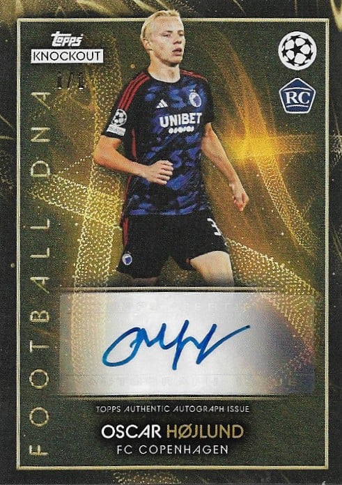 Oscar Højlund
(Football DNA)
Auto Gold 1/1
