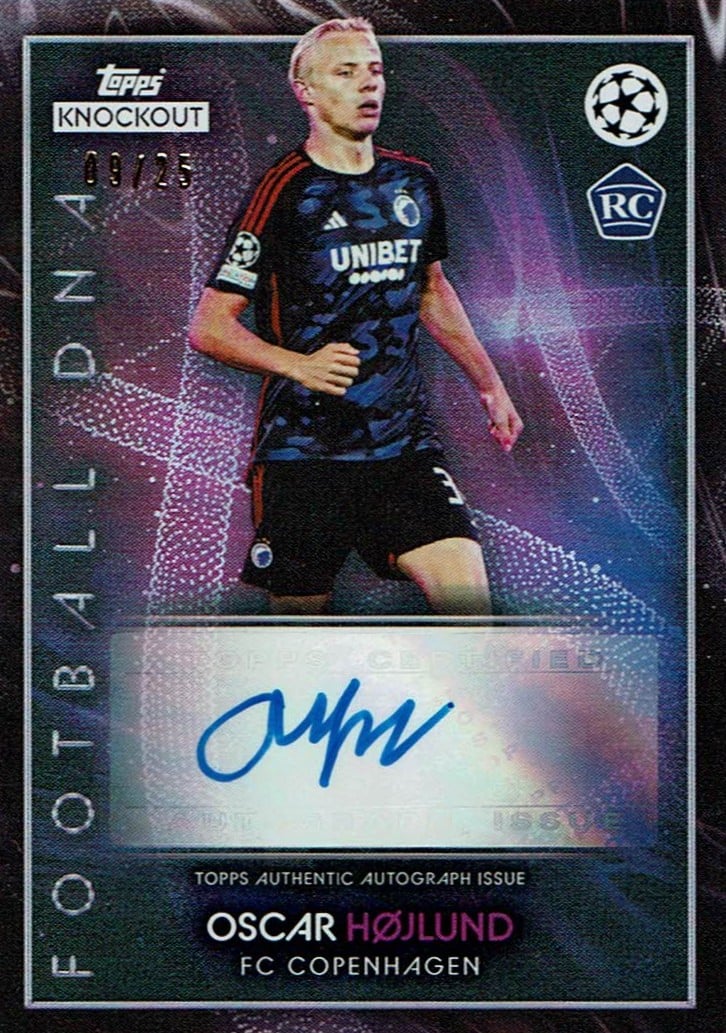 Oscar Højlund
(Football DNA)
Auto Purple /25