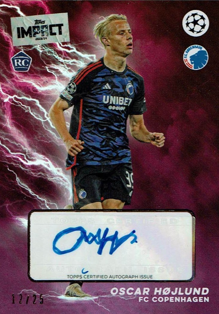 Oscar Højlund
Auto Pink /25