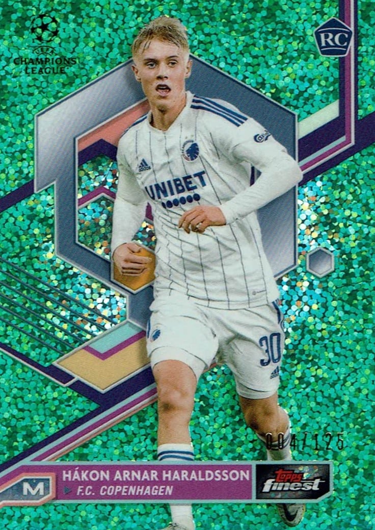 Hakon Haraldsson
Green Speckle Refractor /125
card. no. 80