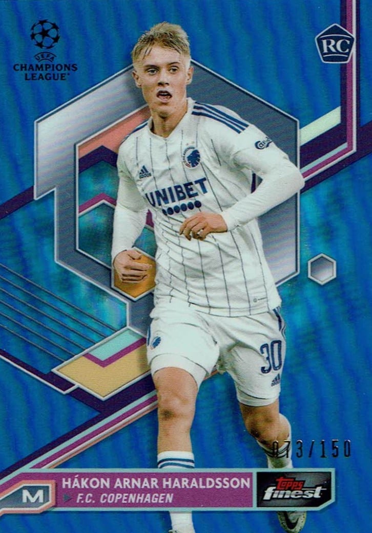 Hakon Haraldsson
Blue Refractor /150
card. no. 80