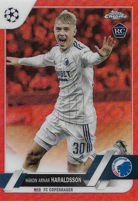 Hakon Haraldsson
Red Refractor /5
card no. 175