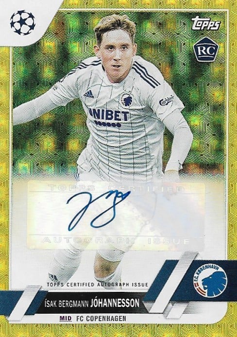 Isak Johannesson
auto foilfractor 1/1
card no. A-IB
