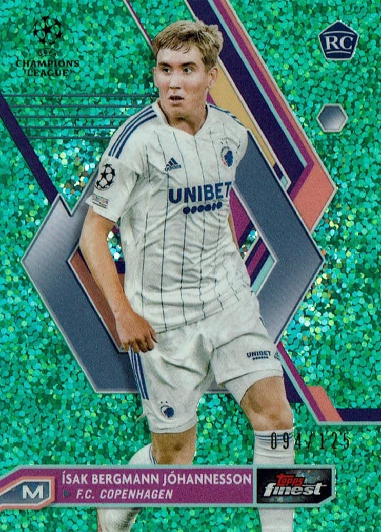 Isak Johannesson
Green Speckle Refractor /125
card. no. 37
