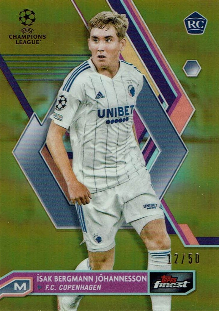 Isak Johannesson
Gold Refractor /50
card. no. 37