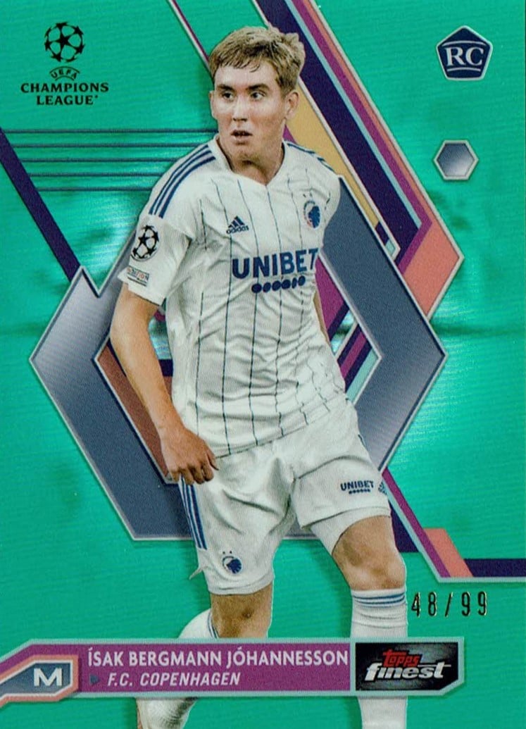 Isak Johannesson
Green Refractor /99
card. no. 37