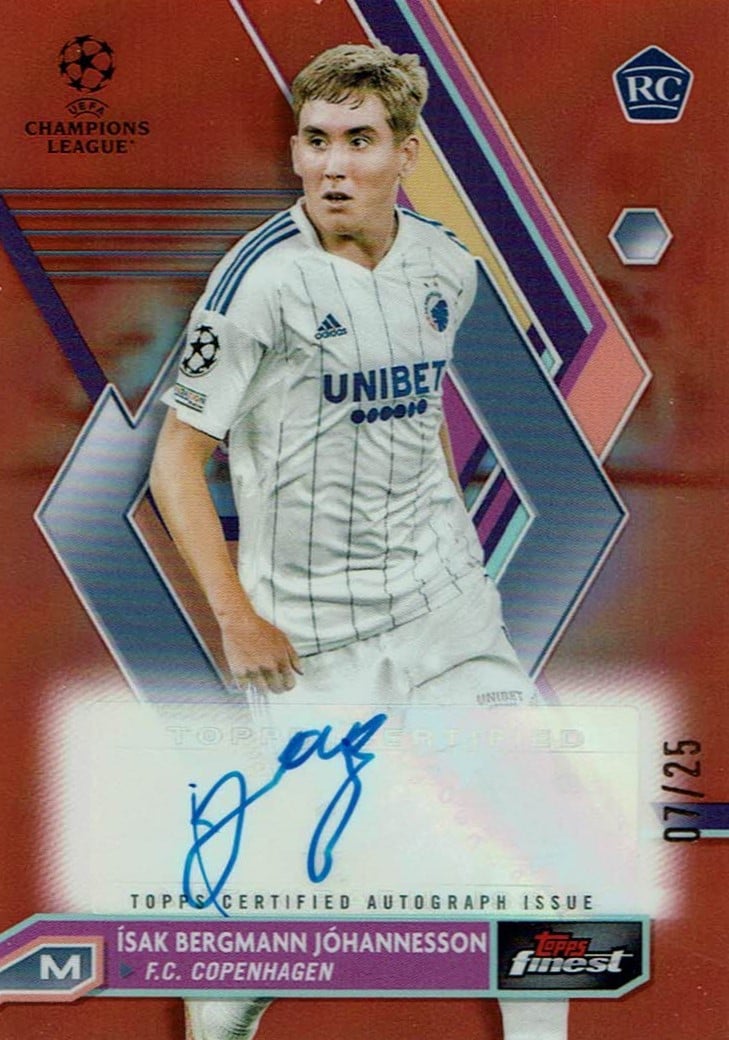 Isak Johannesson
Auto Orange Refractor /25
card. no. A-IB