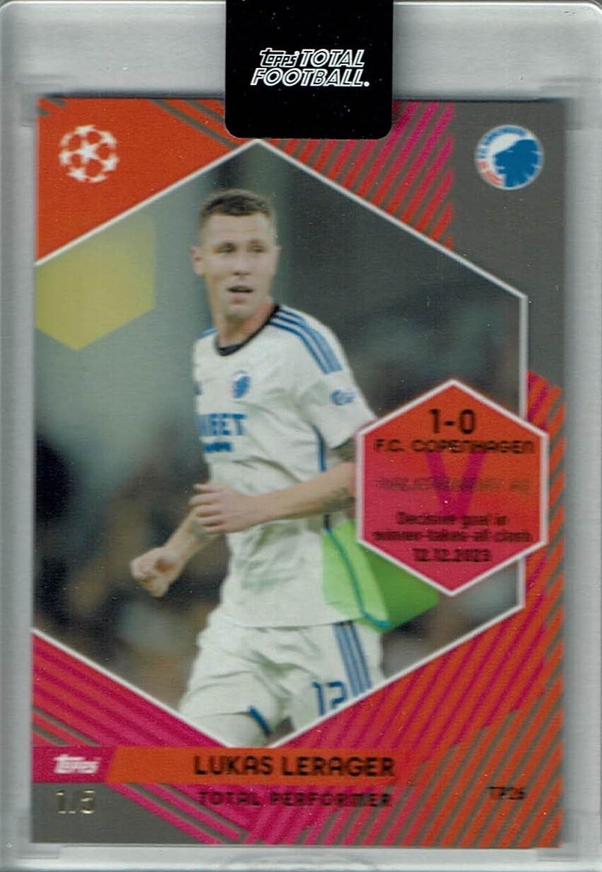 Lukas Lerager
Total Performer
Red /5
card no. TP26
printrun = 5
