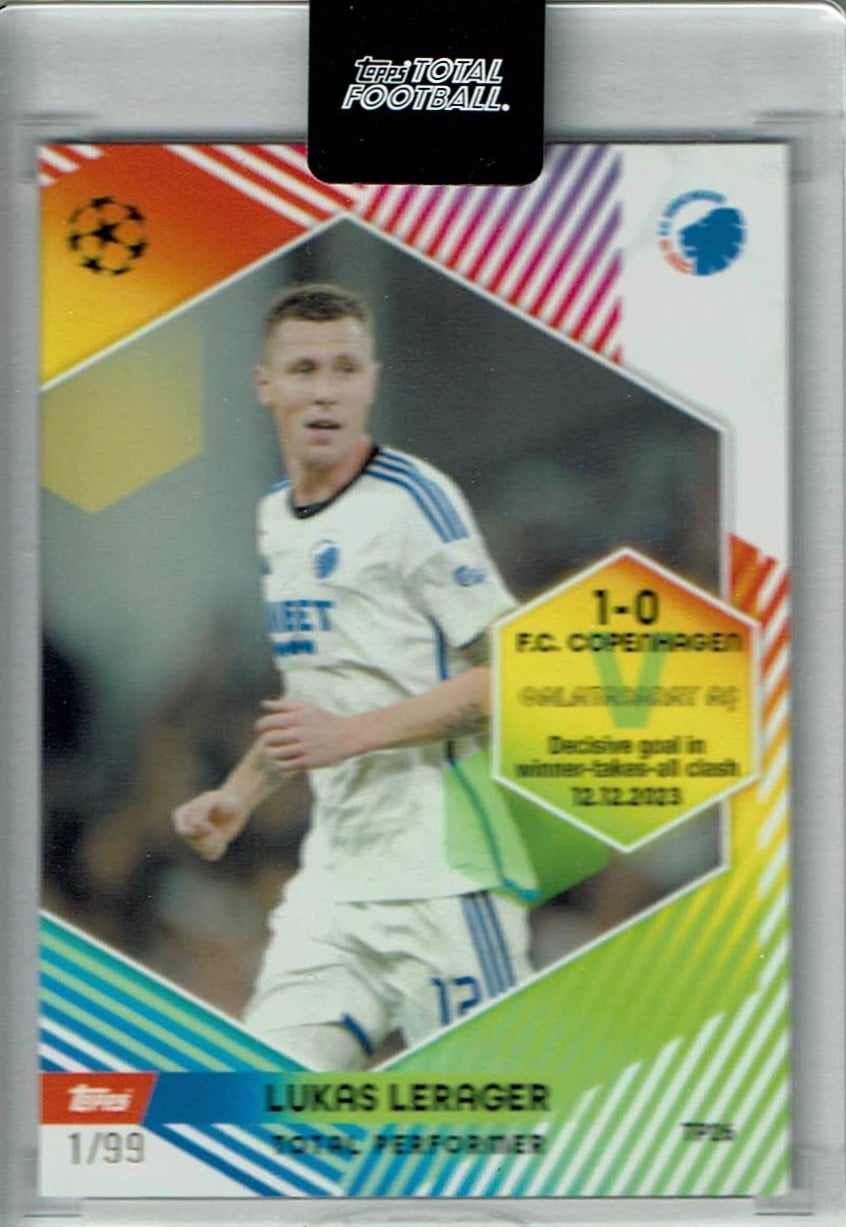 Lukas Lerager
Total Performer
Base /99
card no. TP26
printrun = 24