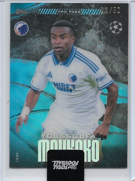 Youssoufa Moukoko
Blue /50
card no. 1549
(Pro Pass)