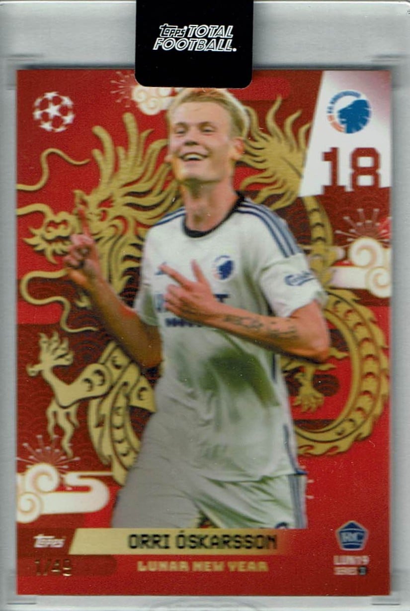 Orri Oskarsson
Lunar New Year /49
card no. LUN19
printrun = 49