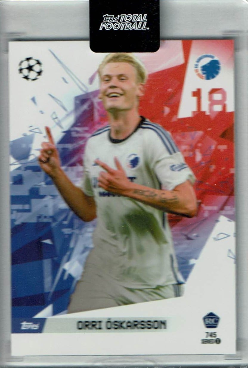 Orri Oskarsson
Unnumbered Base
card no. 745
printrun = 25