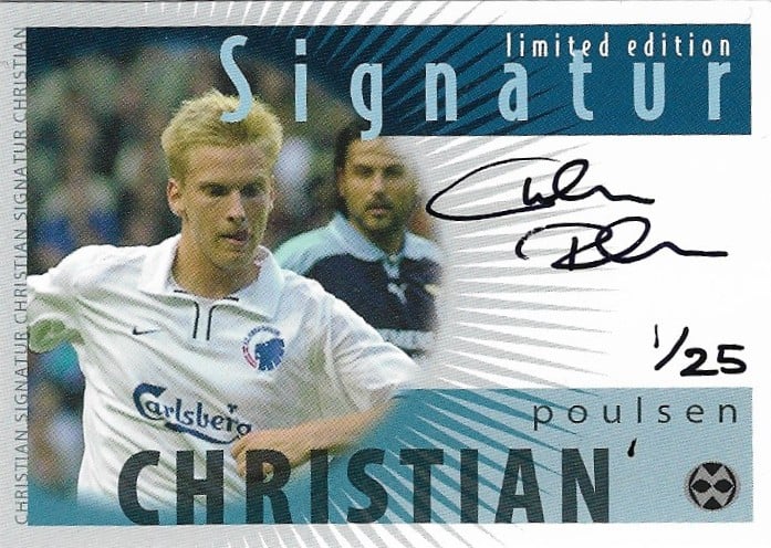 Kort: Signatur Limited Edition nr. 4
Christian Poulsen (nummereret 1/25)
