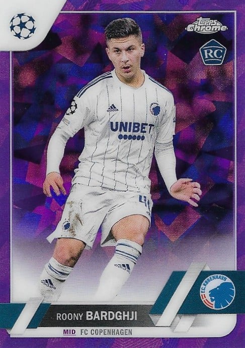 Roony Bardghji 
Purple /15
card no. 40
